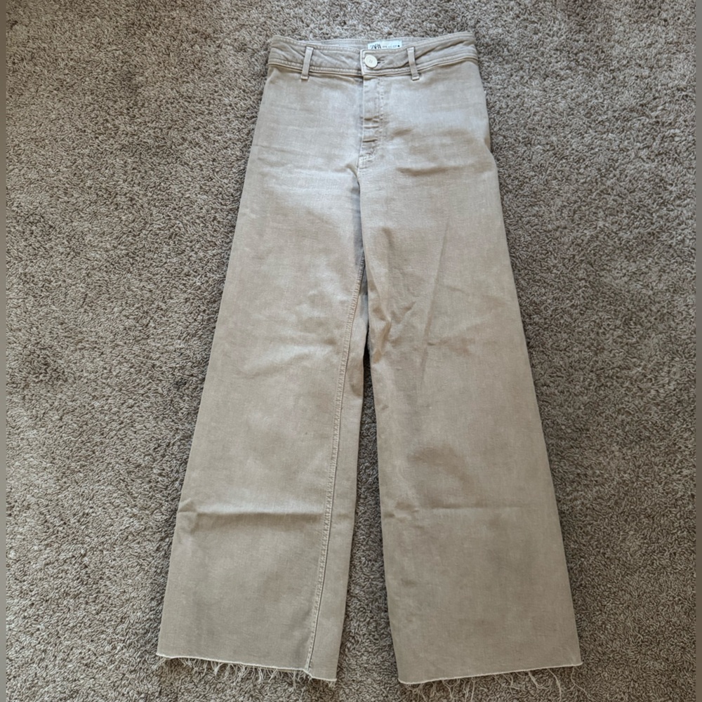 Zara- The Marine Pant in Stone